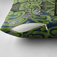 Aotearoa Iwi Whakatohea Pillow Cover Maori Wharenui House Tribal Pattern