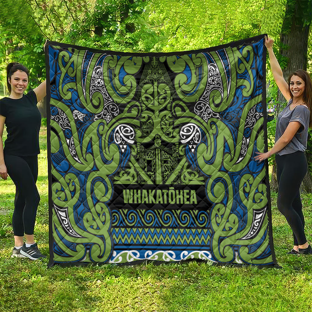 Aotearoa Iwi Whakatohea Quilt Maori Wharenui House Tribal Pattern