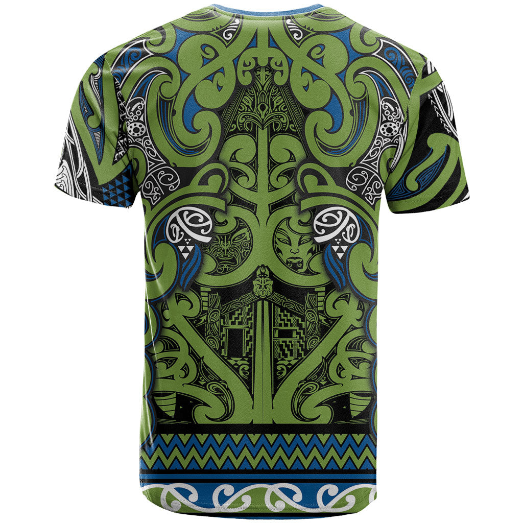Aotearoa Iwi Whakatohea T Shirt Maori Wharenui House Tribal Pattern