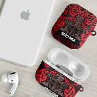Aotearoa Iwi Ngati Awa AirPods Case Maori Wharenui House Tribal Pattern