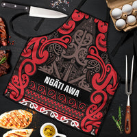 Aotearoa Iwi Ngati Awa Apron Maori Wharenui House Tribal Pattern