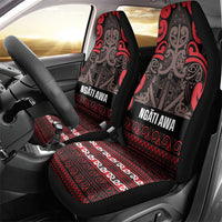 Aotearoa Iwi Ngati Awa Car Seat Cover Maori Wharenui House Tribal Pattern