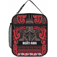 Aotearoa Iwi Ngati Awa Lunch Bag Maori Wharenui House Tribal Pattern