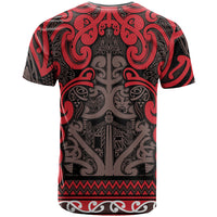 Aotearoa Iwi Ngati Awa T Shirt Maori Wharenui House Tribal Pattern
