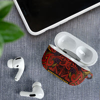 Aotearoa Iwi Rongowhakaata AirPods Case Maori Wharenui House Tribal Pattern LT9 - Polynesian Pride