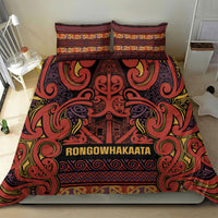 Aotearoa Iwi Rongowhakaata Bedding Set Maori Wharenui House Tribal Pattern LT9 - Polynesian Pride