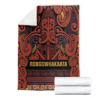 Aotearoa Iwi Rongowhakaata Blanket Maori Wharenui House Tribal Pattern LT9 - Polynesian Pride