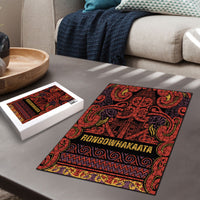 Aotearoa Iwi Rongowhakaata Puzzle Maori Wharenui House Tribal Pattern LT9 - Polynesian Pride