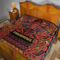 Aotearoa Iwi Rongowhakaata Quilt Maori Wharenui House Tribal Pattern LT9 - Polynesian Pride
