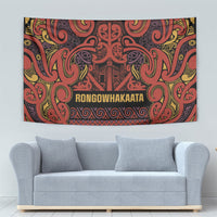 Aotearoa Iwi Rongowhakaata Tapestry Maori Wharenui House Tribal Pattern LT9 - Polynesian Pride