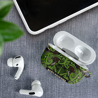 Aotearoa Iwi Ngati Raukawa AirPods Case Maori Wharenui House Tribal Pattern LT9 - Polynesian Pride