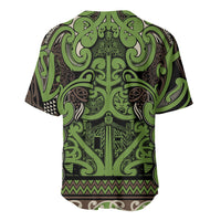 Aotearoa Iwi Ngati Raukawa Baseball Jersey Maori Wharenui House Tribal Pattern LT9 - Polynesian Pride