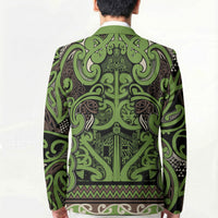 Aotearoa Iwi Ngati Raukawa Blazer Maori Wharenui House Tribal Pattern LT9 - Polynesian Pride