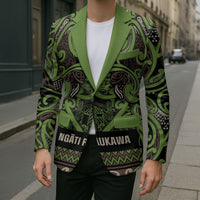 Aotearoa Iwi Ngati Raukawa Blazer Maori Wharenui House Tribal Pattern LT9 - Polynesian Pride