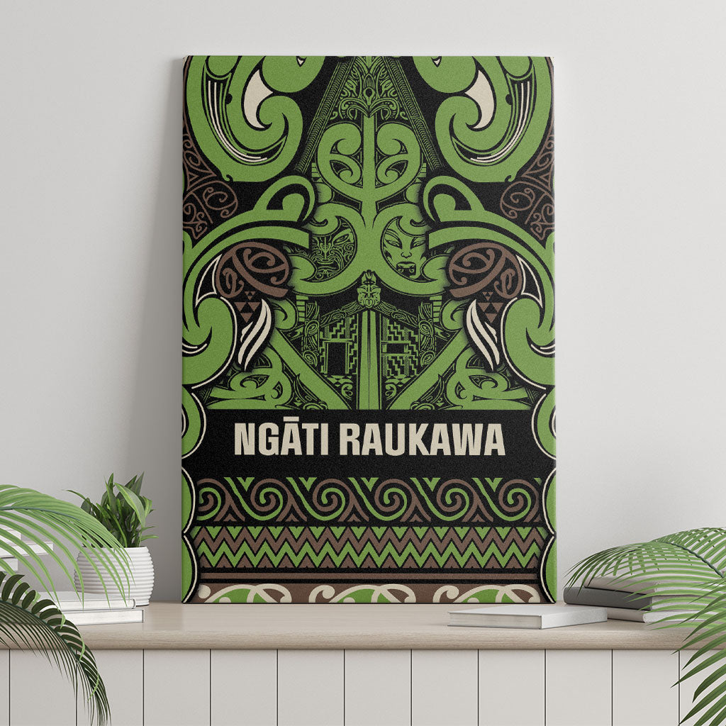 Aotearoa Iwi Ngati Raukawa Canvas Wall Art Maori Wharenui House Tribal Pattern LT9 - Polynesian Pride