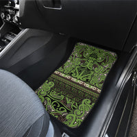 Aotearoa Iwi Ngati Raukawa Car Mats Maori Wharenui House Tribal Pattern LT9 - Polynesian Pride