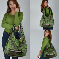 Aotearoa Iwi Ngati Raukawa Grocery Bag Maori Wharenui House Tribal Pattern LT9 - Polynesian Pride