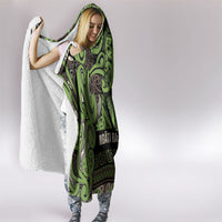 Aotearoa Iwi Ngati Raukawa Hooded Blanket Maori Wharenui House Tribal Pattern LT9 - Polynesian Pride