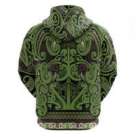 Aotearoa Iwi Ngati Raukawa Hoodie Maori Wharenui House Tribal Pattern LT9 - Polynesian Pride