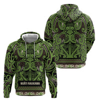 Aotearoa Iwi Ngati Raukawa Hoodie Maori Wharenui House Tribal Pattern LT9 - Polynesian Pride