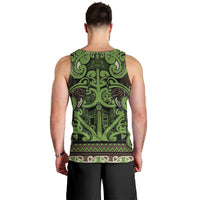 Aotearoa Iwi Ngati Raukawa Men Tank Top Maori Wharenui House Tribal Pattern LT9 - Polynesian Pride