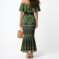 Aotearoa Iwi Ngati Raukawa Mermaid Dress Maori Wharenui House Tribal Pattern LT9 - Polynesian Pride