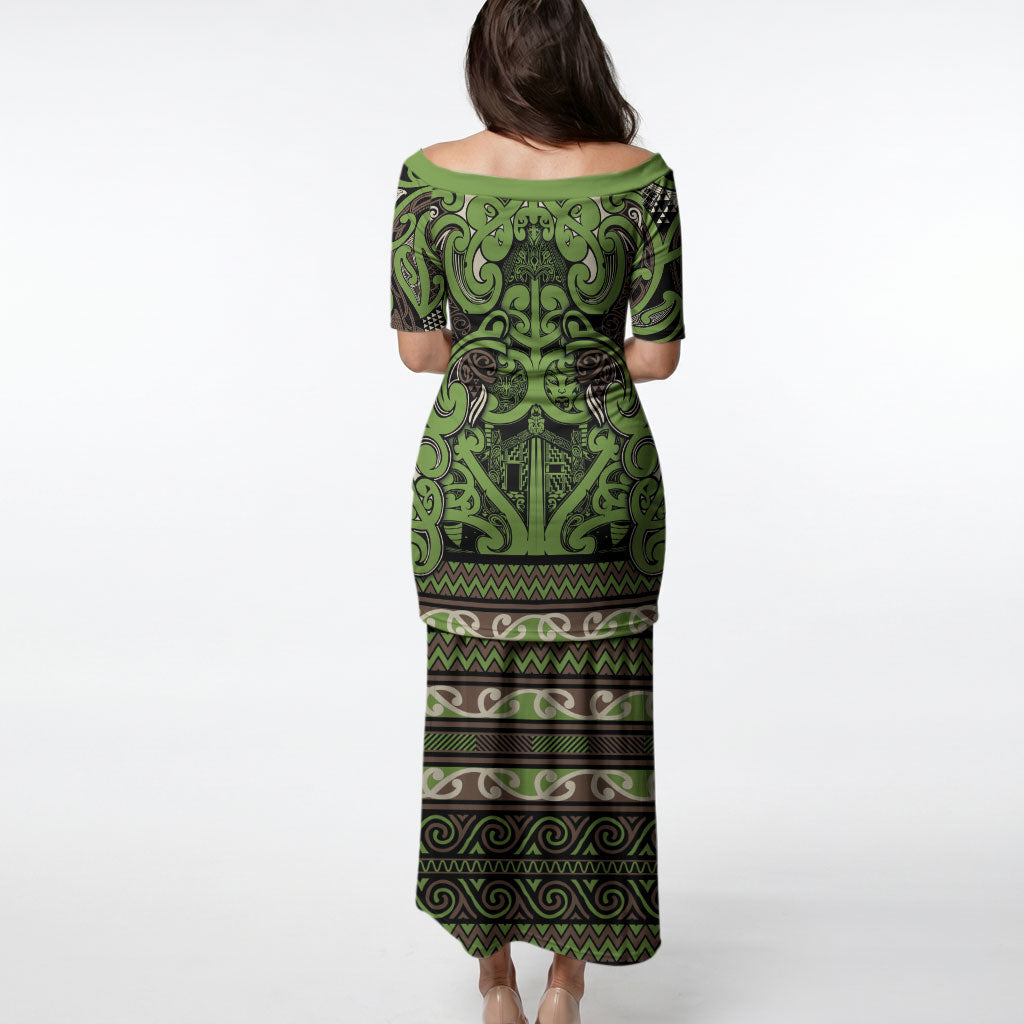 Aotearoa Iwi Ngati Raukawa Puletasi Maori Wharenui House Tribal Pattern LT9 - Polynesian Pride