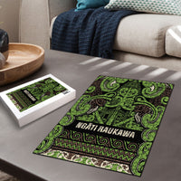 Aotearoa Iwi Ngati Raukawa Puzzle Maori Wharenui House Tribal Pattern LT9 - Polynesian Pride