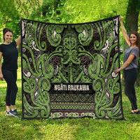 Aotearoa Iwi Ngati Raukawa Quilt Maori Wharenui House Tribal Pattern LT9 - Polynesian Pride