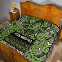 Aotearoa Iwi Ngati Raukawa Quilt Maori Wharenui House Tribal Pattern LT9 - Polynesian Pride