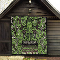 Aotearoa Iwi Ngati Raukawa Quilt Maori Wharenui House Tribal Pattern LT9 - Polynesian Pride