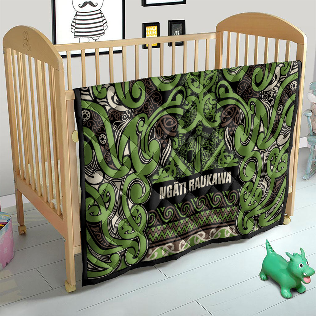 Aotearoa Iwi Ngati Raukawa Quilt Maori Wharenui House Tribal Pattern LT9 - Polynesian Pride