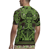 Aotearoa Iwi Ngati Raukawa Rugby Jersey Maori Wharenui House Tribal Pattern LT9 - Polynesian Pride