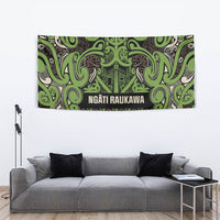 Aotearoa Iwi Ngati Raukawa Tapestry Maori Wharenui House Tribal Pattern LT9 - Polynesian Pride