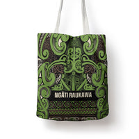 Aotearoa Iwi Ngati Raukawa Tote Bag Maori Wharenui House Tribal Pattern LT9 - Polynesian Pride