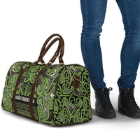 Aotearoa Iwi Ngati Raukawa Travel Bag Maori Wharenui House Tribal Pattern LT9 - Polynesian Pride