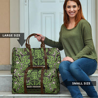 Aotearoa Iwi Ngati Raukawa Travel Bag Maori Wharenui House Tribal Pattern LT9 - Polynesian Pride