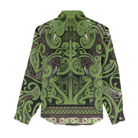 Aotearoa Iwi Ngati Raukawa Women Casual Shirt Maori Wharenui House Tribal Pattern LT9 - Polynesian Pride