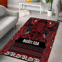 Aotearoa Iwi Ngati Toa Area Rug Maori Wharenui House Tribal Pattern LT9 - Polynesian Pride