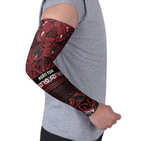 Aotearoa Iwi Ngati Toa Arm Sleeves Maori Wharenui House Tribal Pattern LT9 - Polynesian Pride