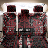 Aotearoa Iwi Ngati Toa Back Car Seat Cover Maori Wharenui House Tribal Pattern LT9 - Polynesian Pride