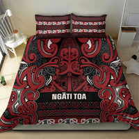 Aotearoa Iwi Ngati Toa Bedding Set Maori Wharenui House Tribal Pattern LT9 - Polynesian Pride