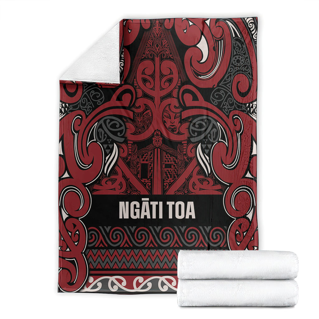 Aotearoa Iwi Ngati Toa Blanket Maori Wharenui House Tribal Pattern LT9 - Polynesian Pride