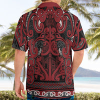 Aotearoa Iwi Ngati Toa Hawaiian Shirt Maori Wharenui House Tribal Pattern LT9 - Polynesian Pride