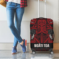 Aotearoa Iwi Ngati Toa Luggage Cover Maori Wharenui House Tribal Pattern LT9 - Polynesian Pride