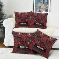 Aotearoa Iwi Ngati Toa Pillow Cover Maori Wharenui House Tribal Pattern LT9 - Polynesian Pride