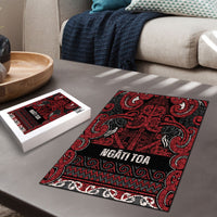 Aotearoa Iwi Ngati Toa Puzzle Maori Wharenui House Tribal Pattern LT9 - Polynesian Pride