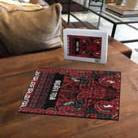 Aotearoa Iwi Ngati Toa Puzzle Maori Wharenui House Tribal Pattern LT9 - Polynesian Pride
