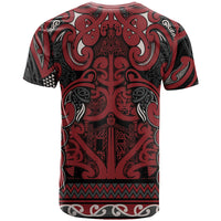 Aotearoa Iwi Ngati Toa T Shirt Maori Wharenui House Tribal Pattern