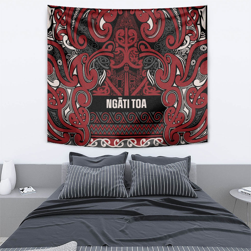 Aotearoa Iwi Ngati Toa Tapestry Maori Wharenui House Tribal Pattern LT9 - Polynesian Pride